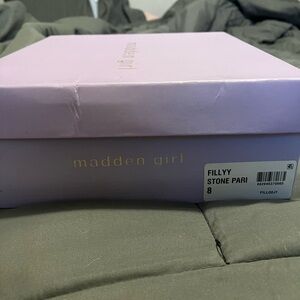 Madden Girl dark grey boots